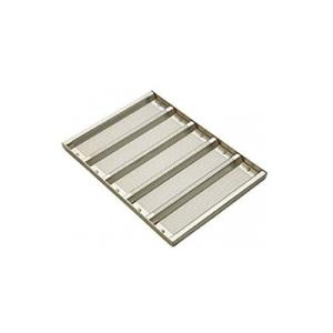 Buy cheap RK Bakeware China Foodservice NSF Commercial Bakeware 5 Count 3 Inch Sub Sandwich Roll Pan Baking Tray from wholesalers