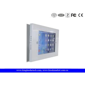 Buy cheap Wall Mounted Rugged Metal Ipad Kiosk Enclosure With Slim Black Bracket For Ipad 2/3/4/AIR from wholesalers