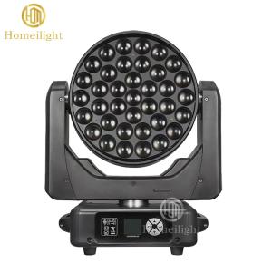 Buy cheap 37pcs 15w Zoom Wash RGBW 4in1 Led Moving Head With Ring Control Robin 600 Pixel Effect from wholesalers