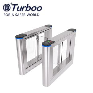 Buy cheap SUS304 Optical Barrier Turnstiles Access Control System With LED Light from wholesalers