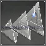 Buy cheap 3X Triangle Acrylic Necklace Pendant Display Stand from wholesalers
