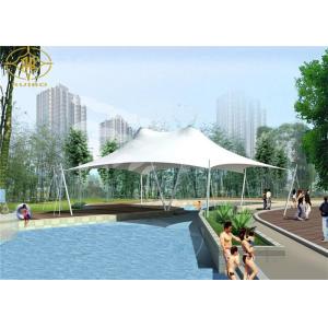 Buy cheap Prefabricated Tensile Membrane Structure Custom Tent Structure Architecture from wholesalers