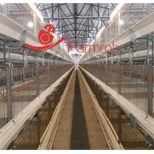 Buy cheap 3 Tiers 4 Tiers Broiler Chicken Cage System Al-Zn Alloy Mesh Broiler Rearing Cage from wholesalers