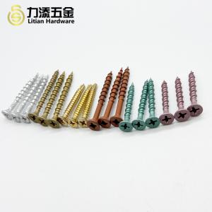 Buy cheap Carbon Steel Cross Recessed Countersunk Head Chipboard Screws Wood Screw from wholesalers
