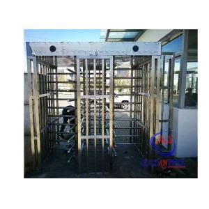 Buy cheap Shenzhen high quality tandem pedestrian access control gate fix rotational turnstile with fours arm revolving from wholesalers