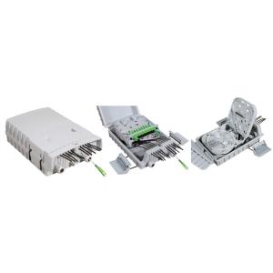 Buy cheap Plastic Insertion Box / Fiber Optical Junction Box Fast-OTB 1:8 274*175*86mm from wholesalers