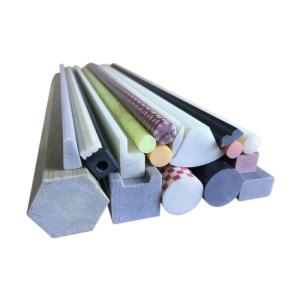 Fiberglass FRP Pultruded Hexagon Rod With Good Electrical And Mechanical
