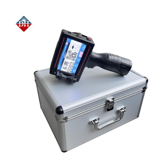 Quality 70M/ Min Printing Speed 12.7mm Portable Hand Held Inkjet Printer With TIJ1.27 Thermal Foam Nozzle for sale