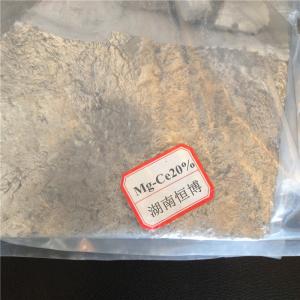 Buy cheap Mg-Ce Alloy Magnesium Cerium Master Alloy MgCe25 MgCe30 alloy from wholesalers