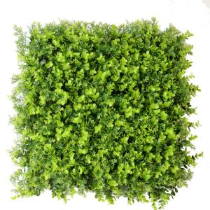 Indoor Outdoor Decorative Artificial Wall Plant Panels Washable Non Toxic