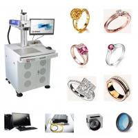 Buy cheap Sterling Silver Fiber Laser Engraving Machine 18K 24K Jewelry Gold For Metal product