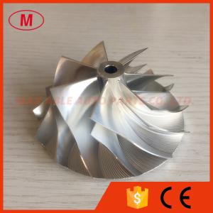 Buy cheap GT3582 61.33/82.00mm 7+7 blades 451644-0005 Turbocharger aluminum 2618/milling/billet compressor wheel for racing from wholesalers