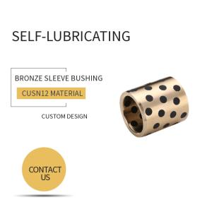 ASTM B505 CuSn12 Bronze Sleeve Bushings
