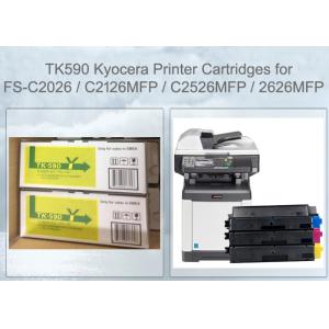 Kyocera TK590Y Toner Cartridge Yellow FS-C2526 C2626 M6026 M6526 Compatible