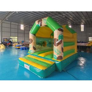 Commercial Grade Inflatable Combo Coconut Tree Sandbeach Inflatable Bouncy House