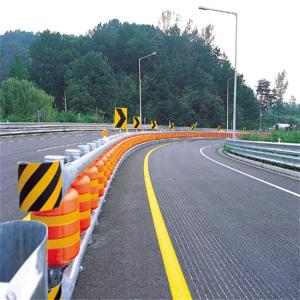 Highway Guardrail Safety Roller Barrier with Double Roller