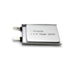 Buy cheap CE 0.6Wh 180mAh 3.7V Lithium Ion Polymer Battery from wholesalers