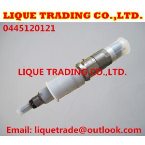 Buy cheap BOSCH 0 445 120 121 Genuine Common rail injector 0445120121 / 4940640 for Cummins ISLE engine from wholesalers