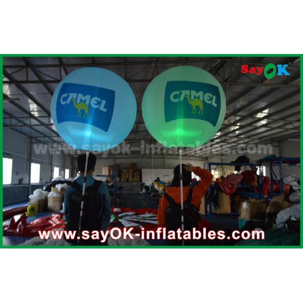 Customized LED Light Inflatable Walking Ballons For Advertising