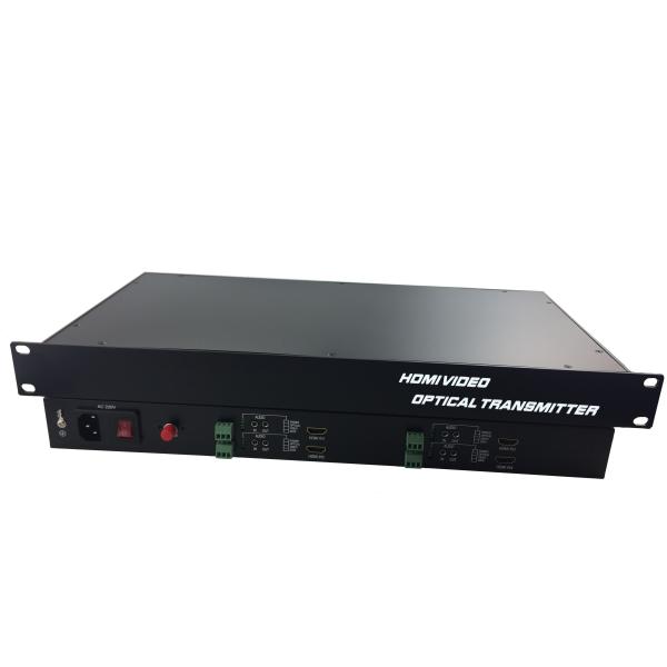 Full HD 4 Channel Uncompressed 1080P/60Hz HDMI with RS232 audio with SFP Modular