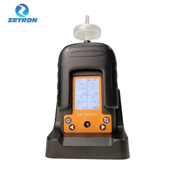 Quality MS104K-M 4 In 1 Portable Gas Analyser O2 H2S CO Combustible Gas/LEL Multi Gas Detector for sale