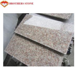 Buy cheap Popular G687 Granite Stone Slabs , Peach Pink Granite Patio Slabs Custom Size from wholesalers