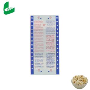 Biodegradable Bags For Microwave Popcorn Made Of 2 Layers*36gsm/39gsm Greaseproo
