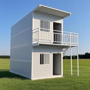 Buy cheap Modular 20ft Foldable Temporary Container House Mobile Prefabricated Office from wholesalers