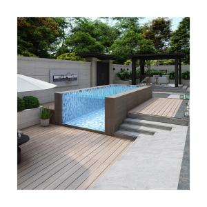 Buy cheap Acrylic Villa Pool 6ft Deep Balboa Controlled Rectangular Above Ground Swim Pool from wholesalers