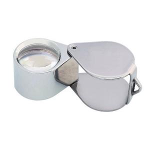 Buy cheap 10X Magnification Triplet Jewelry loupe with chromium plating outer casing from wholesalers