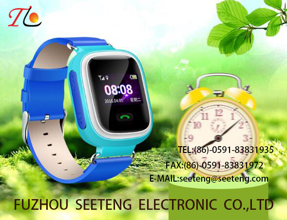 Buy cheap wholesale smart watch Wear Phone multi-function watch alloy case quartz watch fashion watch concise style blue pu strap from wholesalers