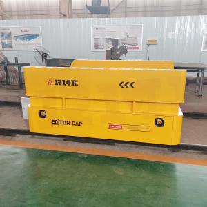 Buy cheap 20 Tons battery electric trolley coil track transfer platform from wholesalers