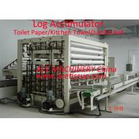 Buy cheap Automatic Industrial Roll Log Accumulator For Hand Roll Tissue Diameter 250mm product