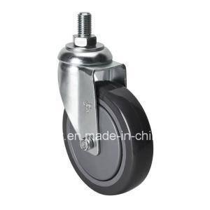 Buy cheap 130kg Threaded Swivel PU Caster Z5735-77 for Customization and Grey Color Application from wholesalers