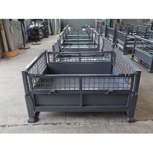 Buy cheap Move Structure Wire Mesh Pallet Cage With Customization Option from wholesalers