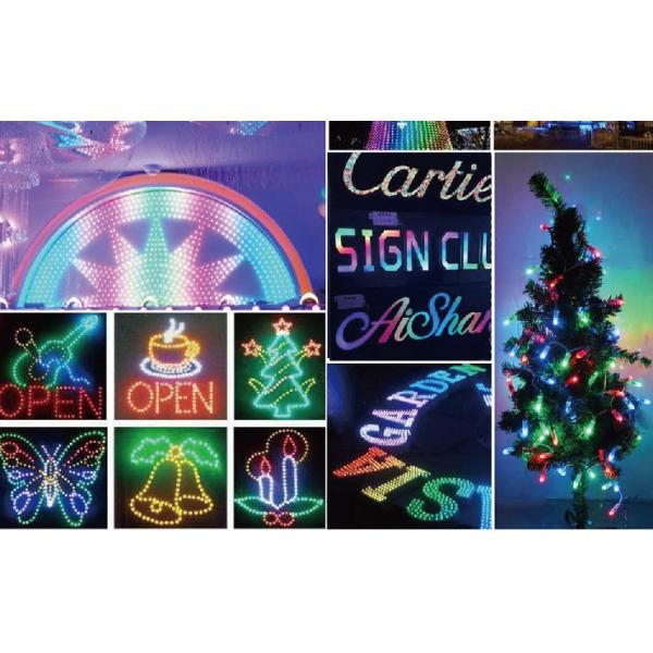 Quality 12mm Miracle Bean 1903 12mm  Rgb Pixel Programmable Rgb Led Christmas Lights Ws2811 1903 Led Pixel Light Rgb Led Modules for sale
