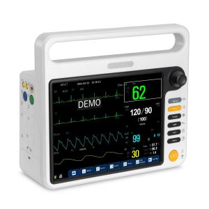 Buy cheap 12.1 inch portable cardiac patient monitors with HL7 compatible, USB dataouput functions, vital sings monitoring from wholesalers