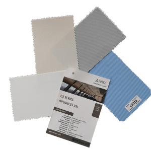 Buy cheap Fire Retardant Drapery Rolls Blackout Roller Shade Polyester Sunscreen Fabric from wholesalers