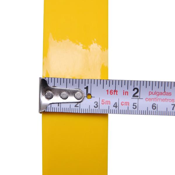 Quality Packing Stretch PVC Wrapping Film Transparent Yellow OD 240mm ID 76mm for sale