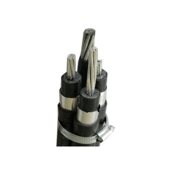 Buy cheap Medium Voltage Overhead Aerial Bundle Cable With Black Insulation Color from wholesalers