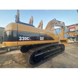 Buy cheap 30t Second Hand CAT 330CL Hydraulic Crawler Excavator 1.7m3 Bucket 35108kg from wholesalers