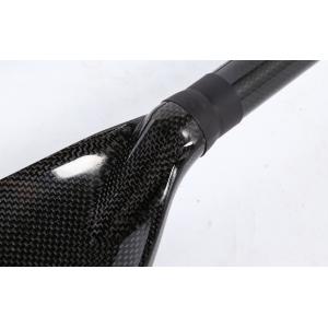 Buy cheap Bent Shaft 6" Carbon Kayak Paddle Carbon Fibre Material 100mm Adjustable from wholesalers