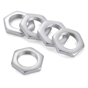 Precision Aluminum Machining Service Carbon Steel Round Hex Nuts Custom Services