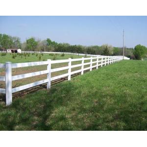 Buy cheap White PVC Vinyl Coated Ranch Horse Fencing 1.2m-1.5m Height from wholesalers