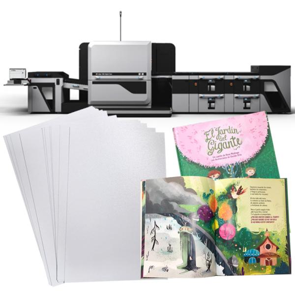 Quality Semi Glossy Digital Press Printing Photo Paper Sheets for sale