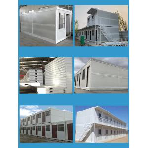 Movable Prefab Double Deck Container Home Kits Detachable Container House