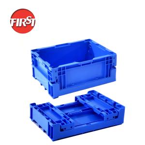 Buy cheap Foldable Plastic Food Crate with Internal Size 330*240*145mm and Customized Color from wholesalers