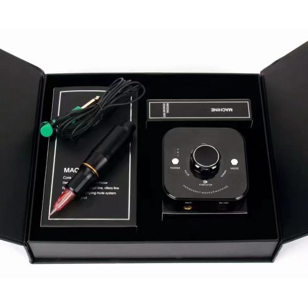 Professional Ameia Wireless Microblading Machine Digital for PMU Tattoo Pen for Custom Skin Eyebrow Permanent Battery Connection