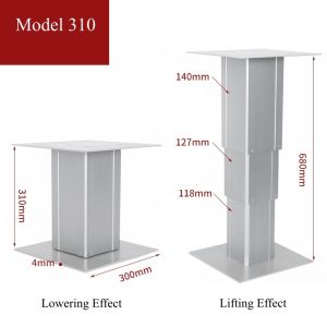 Buy cheap Three-Stage Adjustable Desk Column Electric Lifting Platform from wholesalers