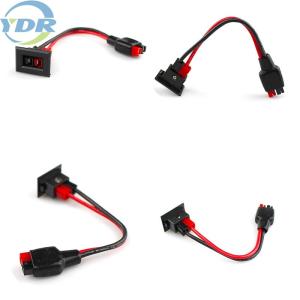 Buy cheap 2Pin socket Battery Connector Cables , 14AWG Battery Wire Harness from wholesalers